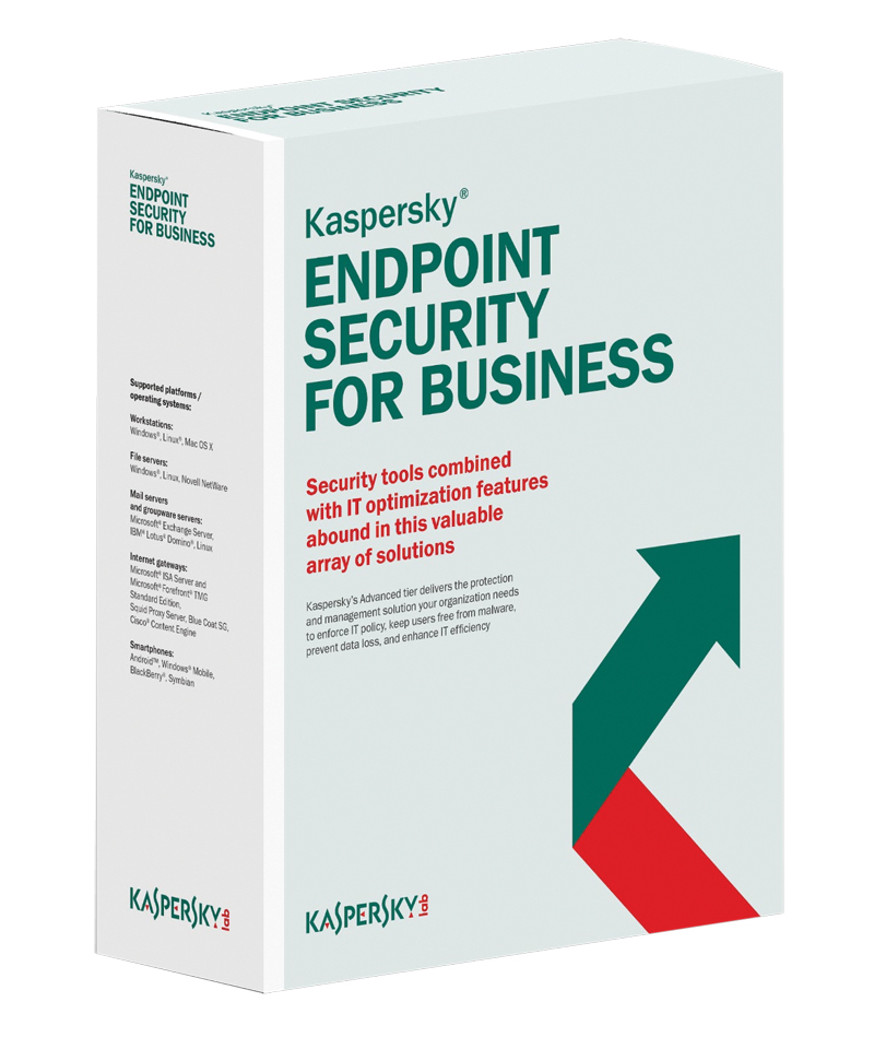 Kaspersky Endpoint Security для бизнеса – Стандартный Russian Edition. 15-19 Node 1 year Renewal Lic